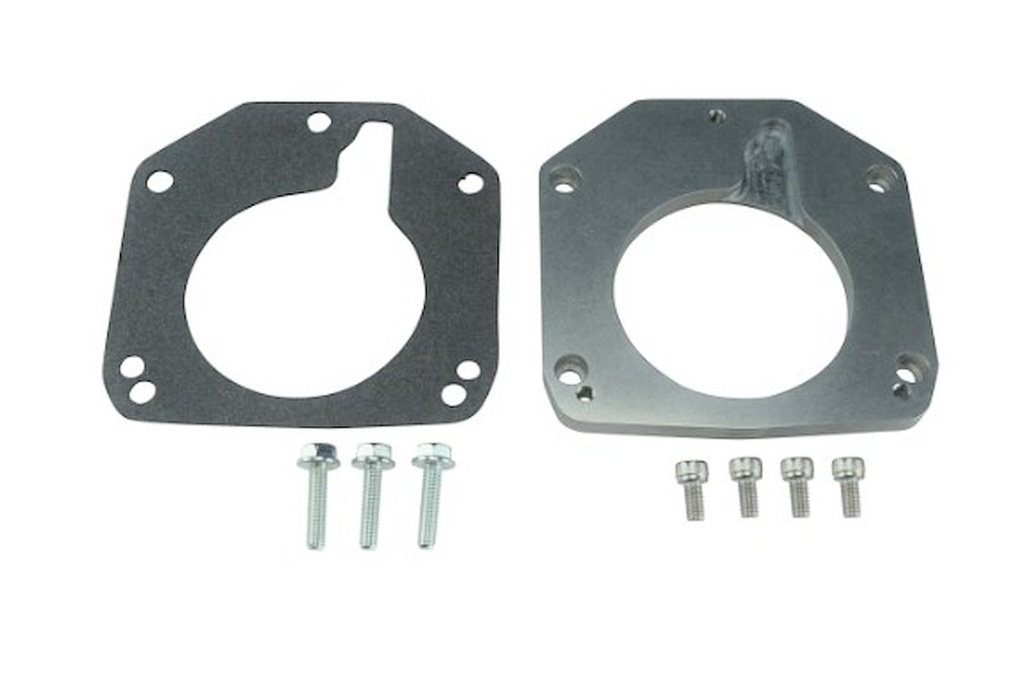 ICT Billet 551511XG: LS Throttle Body Adapter for LS3 Intakes to LS1 Throttle Bodies