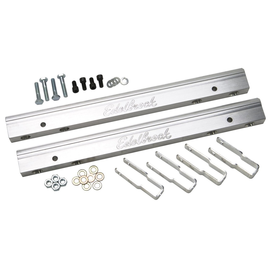 Edelbrock 3633: Fuel Rail Kit Super Victor BBC EFI Intake Manifold