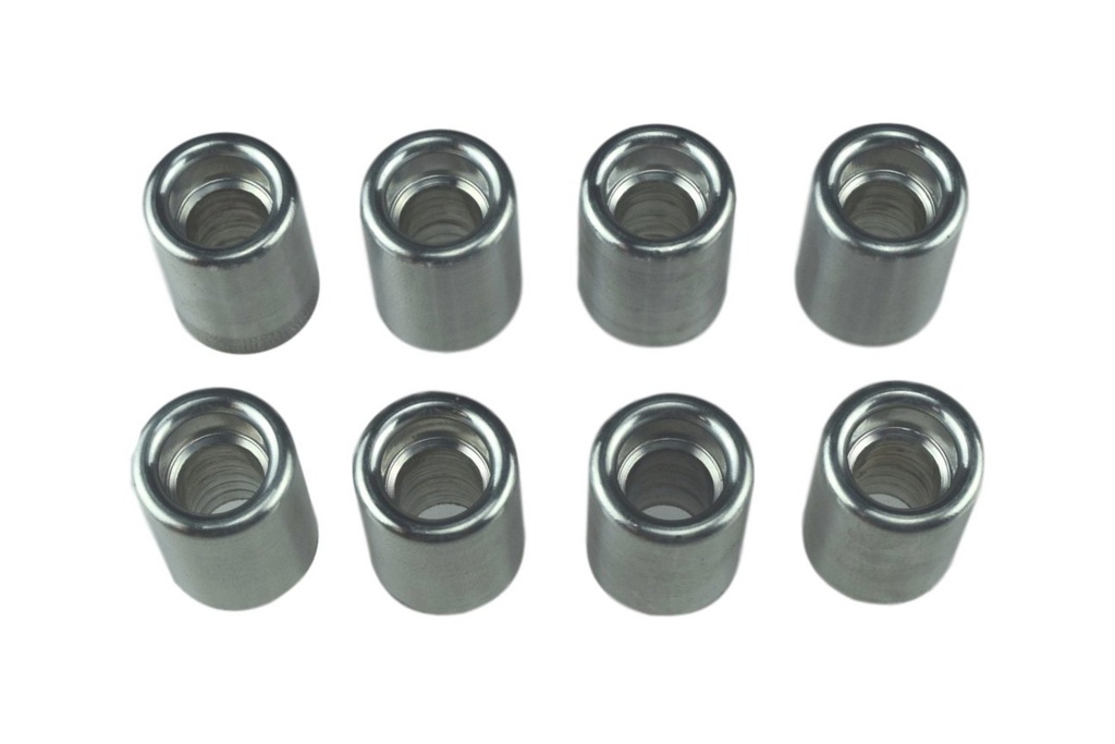ICT Billet 551313: Fuel Injector Weld Bungs for Custom Intake Manifold Fuel Rail