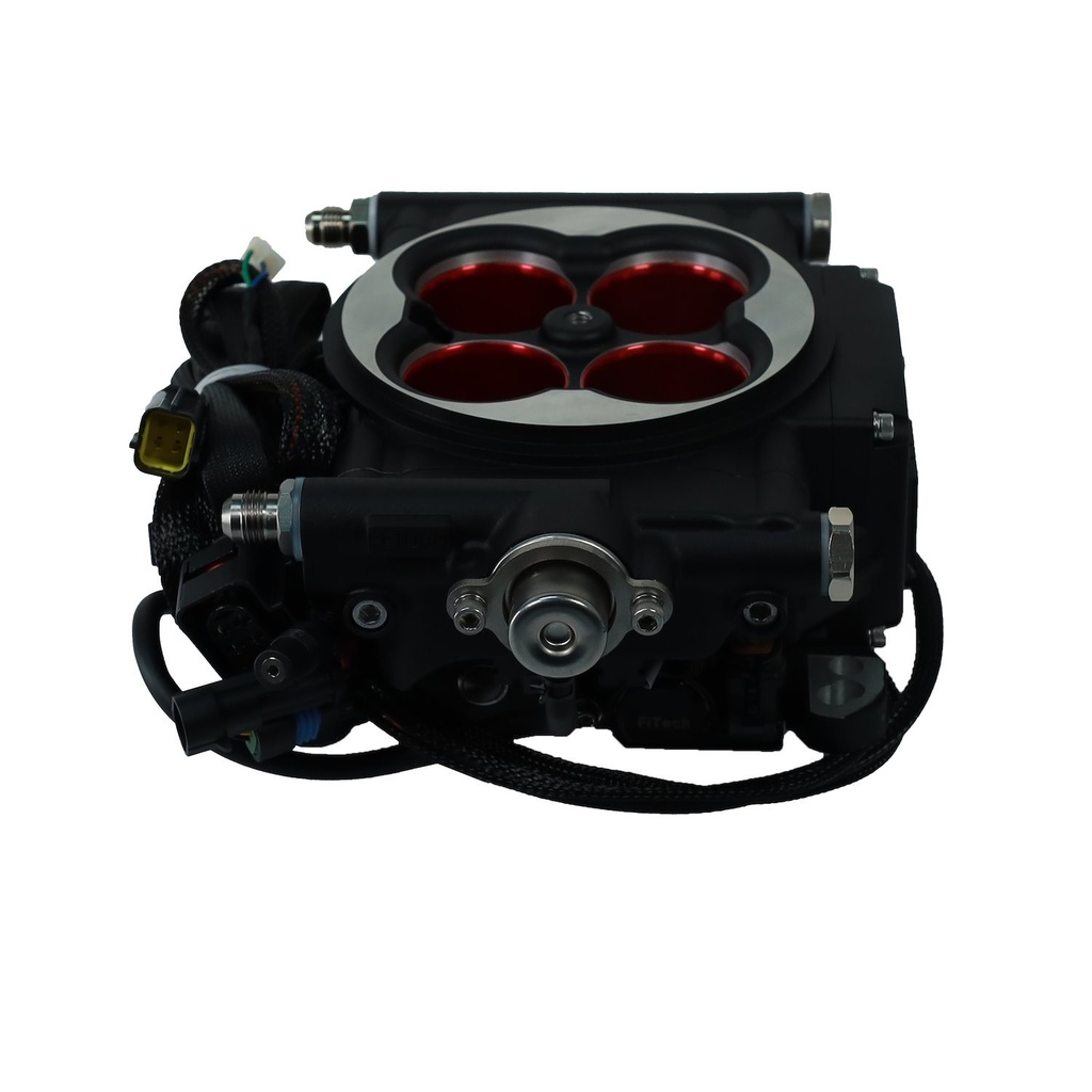 FITech Fuel Injection 30004: 30004 Go EFI-4 Power Adder 600 HP Throttle Body System Basic Kit