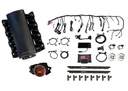 FITech Fuel Injection 70004: 70004 Ultimate LS EFI Induction System LS1/LS2/LS6 750HP with Transmission Control & Short Cathedral Intake