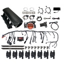 FITech Fuel Injection 78007: 78007 Ultimate LS 500 HP EFI System With Long Runner Cathedral Intake,Transmission Control & LS3 Coil Pack Set