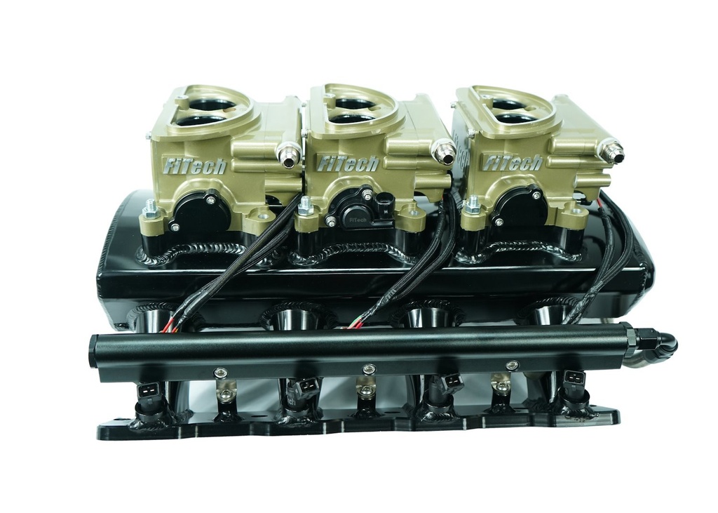 FITech Fuel Injection 70080: LS Retro 2×3 EFI Tri-Power 750 HP System