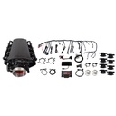 FITech Fuel Injection 79002: 79002 Ultimate LS 500 HP EFI System With Short Cathedral Intake,Transmission Control & LS3 Coil Pack With LED Set
