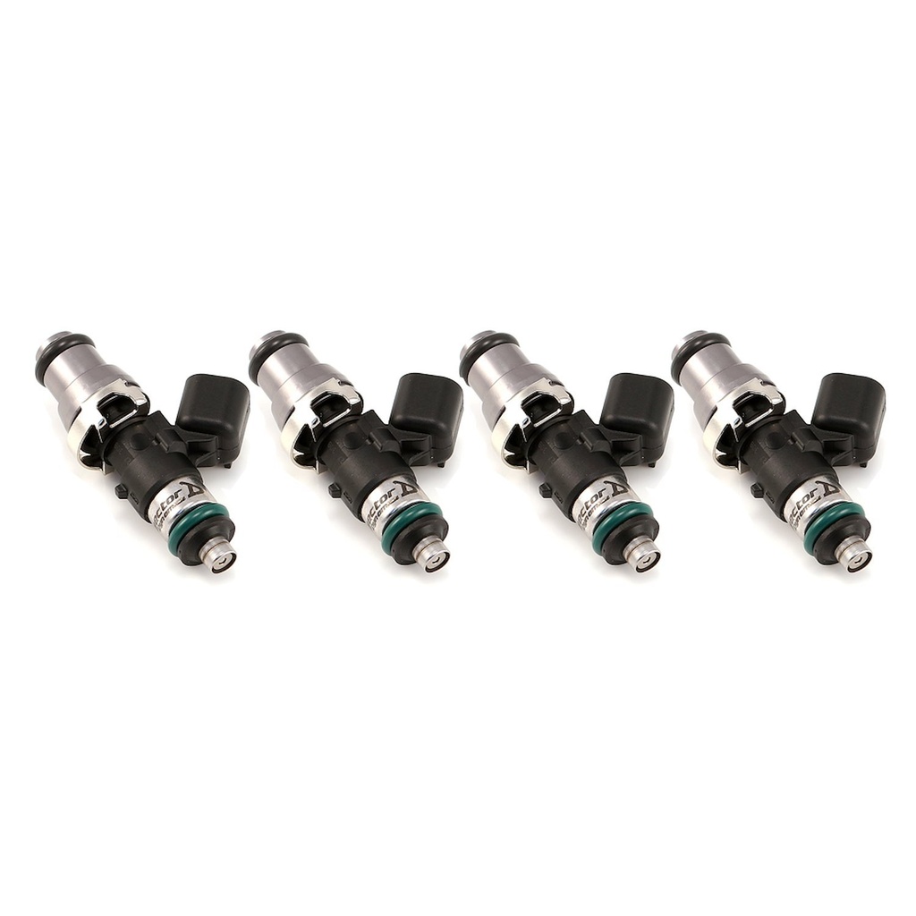Injector Dynamics 26004814144: 2600.48.14.14.4 2600cc Fuel Injector Set, 48 mm Length, 14 mm Top, 14 mm Lower O-Ring