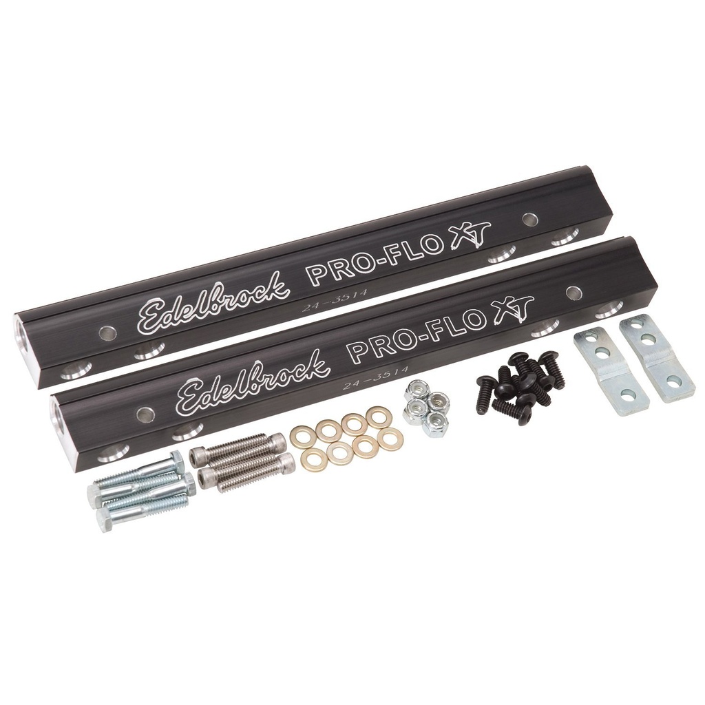 Edelbrock 3644: Pro-Flo XT EFI Aluminum Fuel Rail Kit