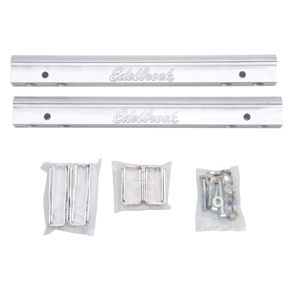 Edelbrock 3634: Aluminum Fuel Rails for Super Victor EFI Pontiac Intakes