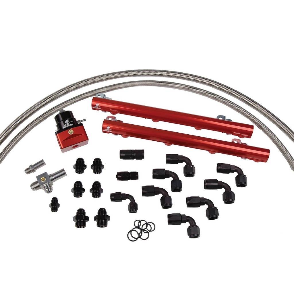 Aeromotive 14125: Billet Fuel Rail Kit 96-98 4.6 SOHC