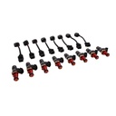 Top Street Performance 81050-80: 81050-80 High-Flow Fuel Injectors, LS1/LS2/LS6/5.0L Coyote TSP Velocity, 80 lbs/hr