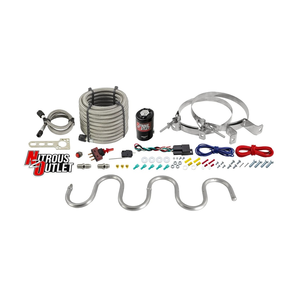 Nitrous Outlet 00-10300-00: 00-10300-00 Intercooler System, No Bottle