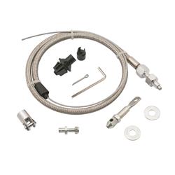 Mr Gasket 5657: Steel Braided Throttle Cable Kit 36"