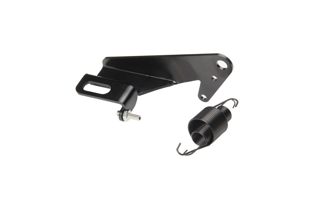 Lokar XTCB-40HS: XTCB-40HS Throttle and Kickdown Cable Mounting Bracket for Holley Sniper EFI [Black Stainless]