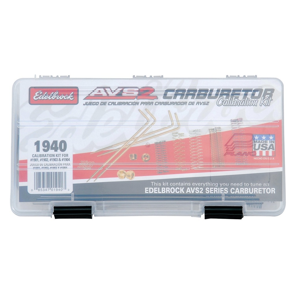 Edelbrock 1940: Carburetor Calibration Kit for AVS2 Series Carburetor