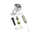 Lokar TCB-40PF4L: TCB-40PF4L Throttle Cable And Kickdown Cable Bracket, Fits w/Edelbrock Pro-Flo 4 w/4150 Throttle Body, Brite