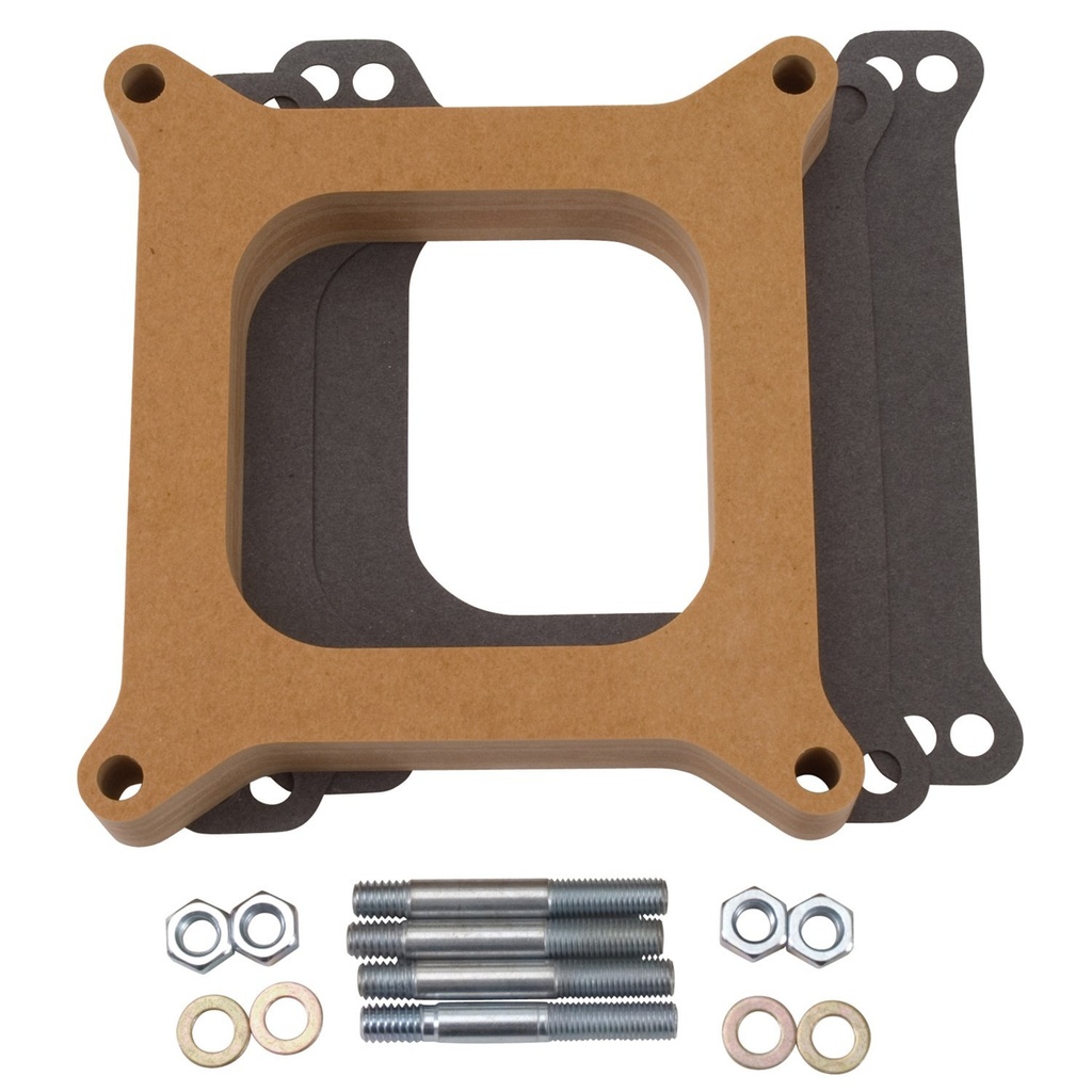 Edelbrock 8720: 4150 1" Wood Carburetor Spacer
