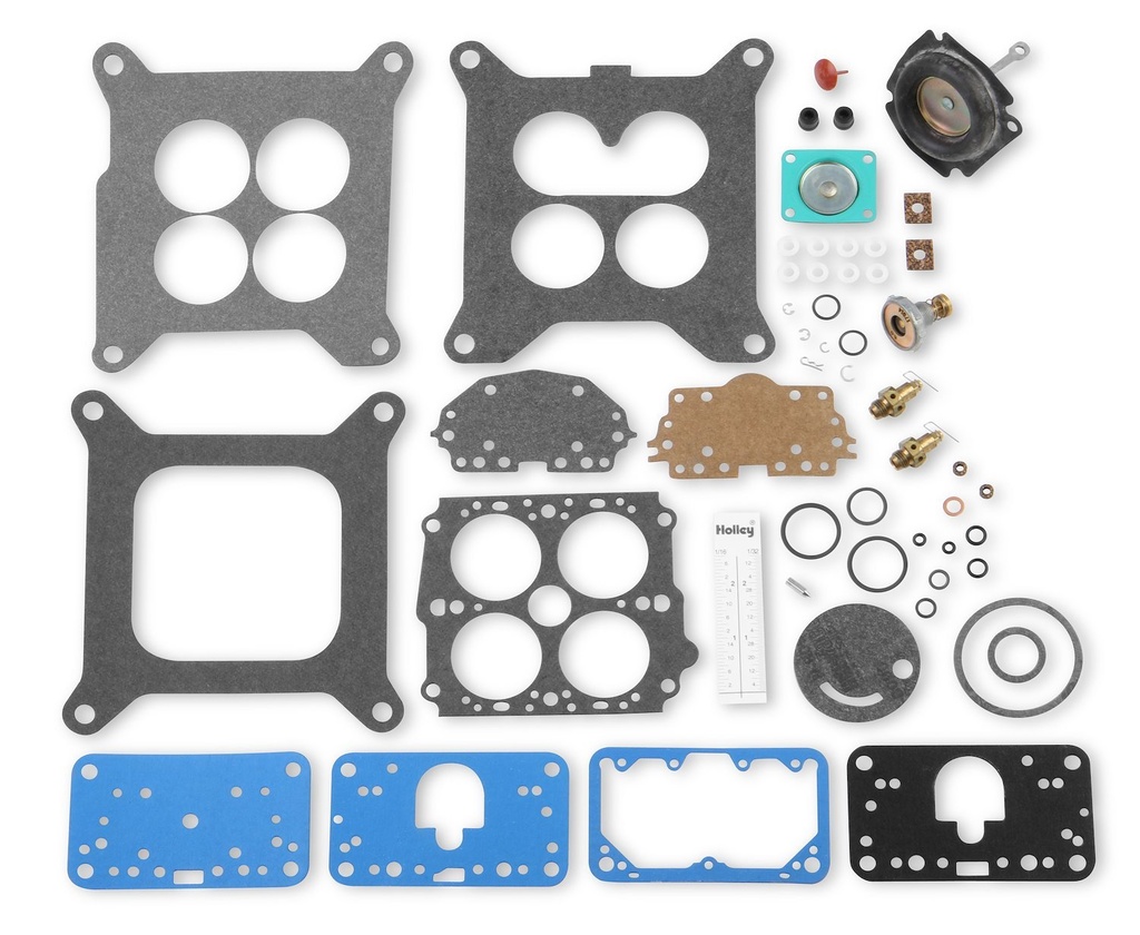 Demon Carburetion 190003: Standard Rebuild Kit, 4150/4160 Gas, Vacuum Secondary, Red Non-Stick Gaskets