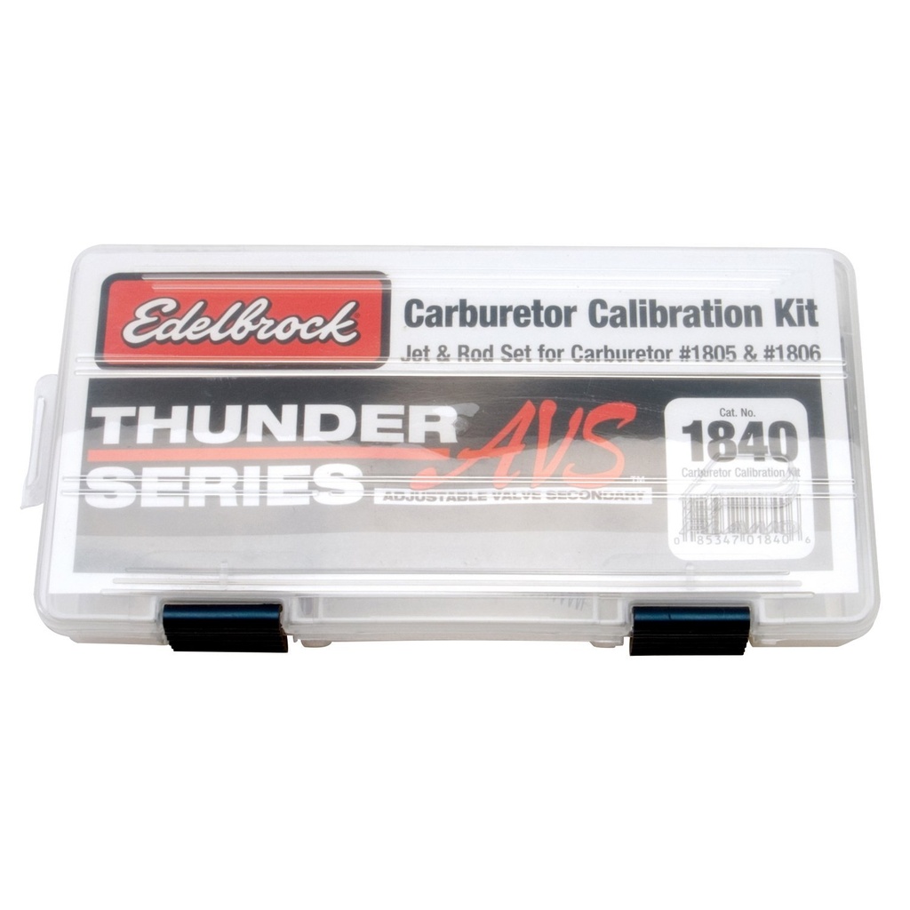 Edelbrock 1840: Thunder AVS Carburetor Calibration Kit
