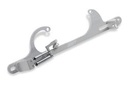 Quick Fuel 49-132QFT: Throttle Return Bracket Lokar-Style Cable Fits 4150/4160 Carburetors - Clear Finish