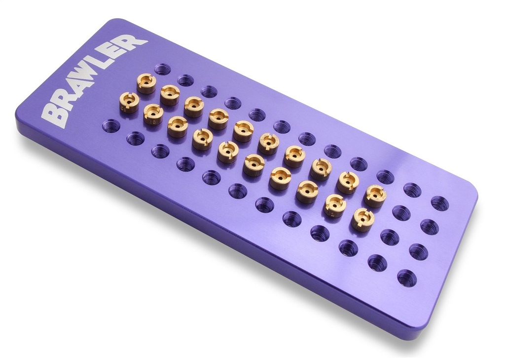 Quick Fuel BR-7801: BR-7801 Jet Plate with Jets Size Range: 60-69 (2 jets per size)