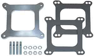 Trans Dapt 2063: 3/8" Holley 4-bbl Carburetor Spacer Open Plenum