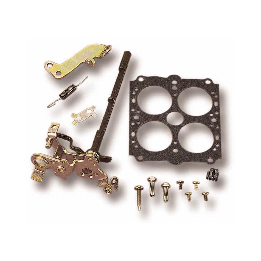 Holley 20-48-1: 20-48-1 Throttle Shaft Service Kit Adds Ford A/T kickdown lever to 0-1850 Series (4160 carb with side-hung floats) Carbs