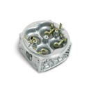 Holley 134-300S: 134-300S HP Main Body Shiny Zinc Finish