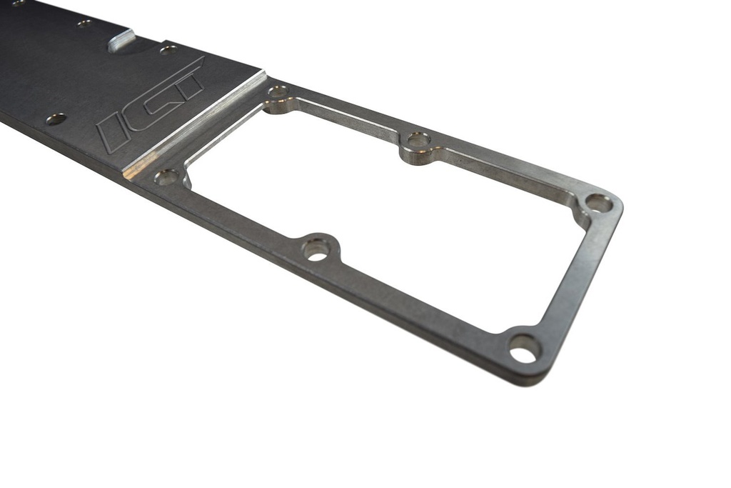 ICT Billet 551718: 551718 High Flow Intake Manifold / Grid Heater Delete for Cummins 6.7L