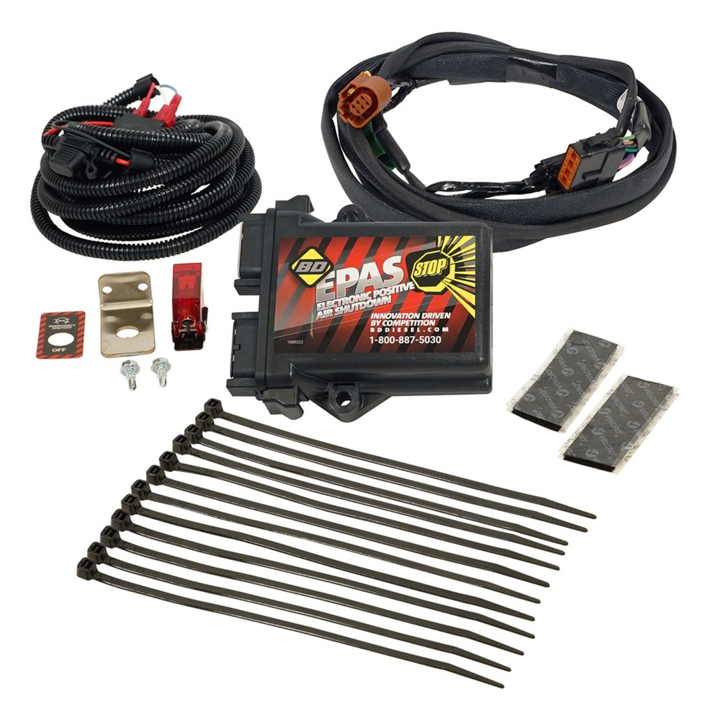 BD Diesel 1036755: 1036755 E-PAS Positive Air Shut-Off 6.7L Powerstroke Ford 2011-2019