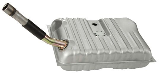 Tanks Inc. 53-CG: 53-CG Coated Steel Gas Tank for 1953-1954 Chevrolet [Stock Depth, 16 Gallon]