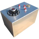 RCI 2121A: 12-Gallon Aluminum Fuel Cell 18" L x 12" W x 12" H