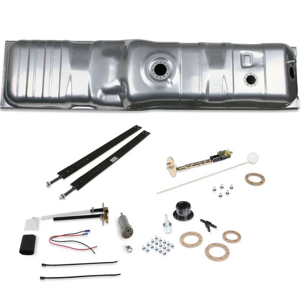 Holley 19-455: 19-455 Sniper EFI Fuel Tank System 1973-1981 GM C/K Pickup Truck with 8 ft. Bed