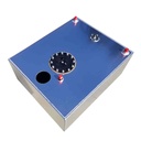 RCI 2200HS: 20-Gallon Aluminum EFI Pump Ready Fuel Cell 24 in. L x 20 in. W x 10 in. H - Natural Finish