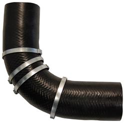 Auto Metal Direct F-859A: 66-67 Dodge Plymouth B Body Filler Tube Elbow w/ Clamps