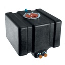 JAZ Products 250-005-01: Drag Race Fuel Cell 5-Gallon Horizontal Black with Foam