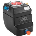 JAZ Products 220-015-01: SFI-Certified Drag Race Fuel Cell Pro Stock Vertical 1.5-Gallon Black with Foam