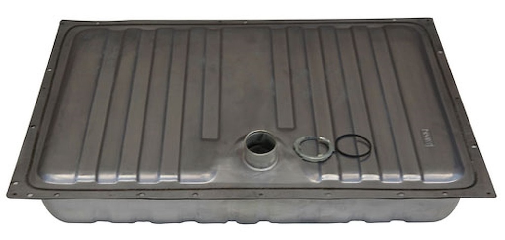 Tanks Inc. TF28A: TF28A 64-68 Mustang, 67-68 Mercury Cougar Gas Tank w/ Drain Plug