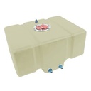 JAZ Products 250-008-NF5: Drag Race Fuel Cell 8-Gallon Horizontal Natural without Foam