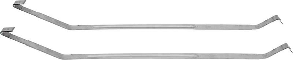 OER FT4103B: FT4103B Fuel Tank Mounting Straps 1965-66 Impala, Bel Air, Caprice, Bonneville, Catalina; 1964-1967 Chevelle, Skylark, Cutlass,