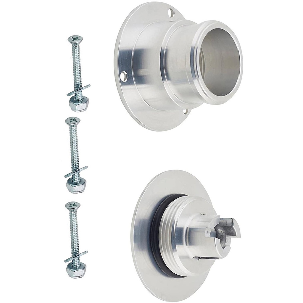 OER T76063: T76063 Billet Aluminum, Fuel Filler Neck, w/ Pop-Up Gas Cap