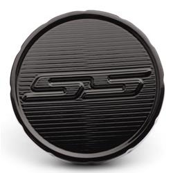 Eddie Motorsports MS275-34BK: Fuel Cap - SS Engraved Top 1967-68 Camaro SS