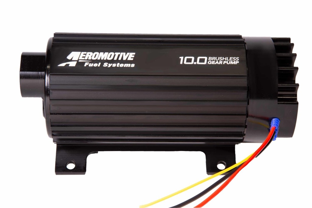 Aeromotive 11198: 11198 Pro-Series Spur Gear External In-Line Fuel Pump Signature Housing, Variable Speed Brushless Motor, 10.0 GPM