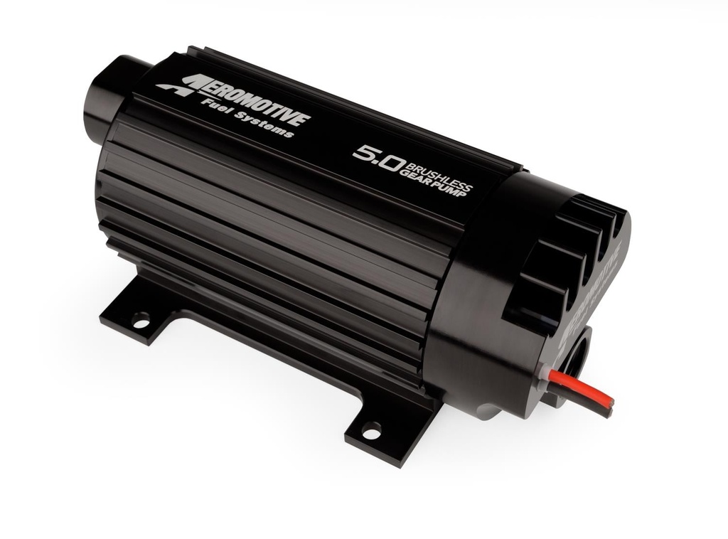 Aeromotive 11196: 11196 Pro-Series Spur Gear External In-Line Fuel Pump Signature Housing, Variable Speed Brushless Motor, 5.0 GPM