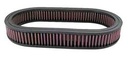 K&N E-3515: E-3515 Custom 66 Series Oval Air Filter 2 in. Height Fits: Large (15 in. x 8-1/4 in.) Assemblies