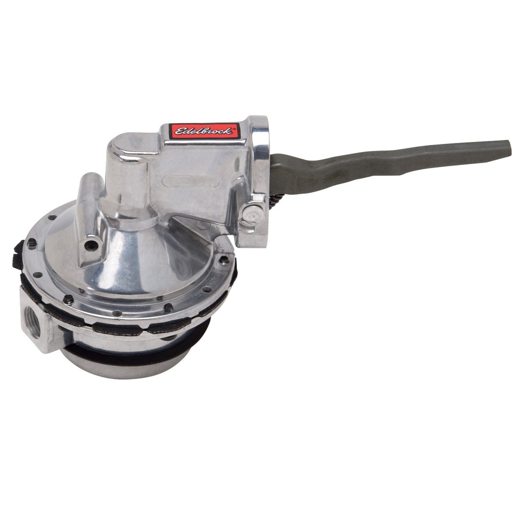 Edelbrock 1726: Performer RPM Mechanical Fuel Pump for Big Block Ford 429/460, Polished Finish