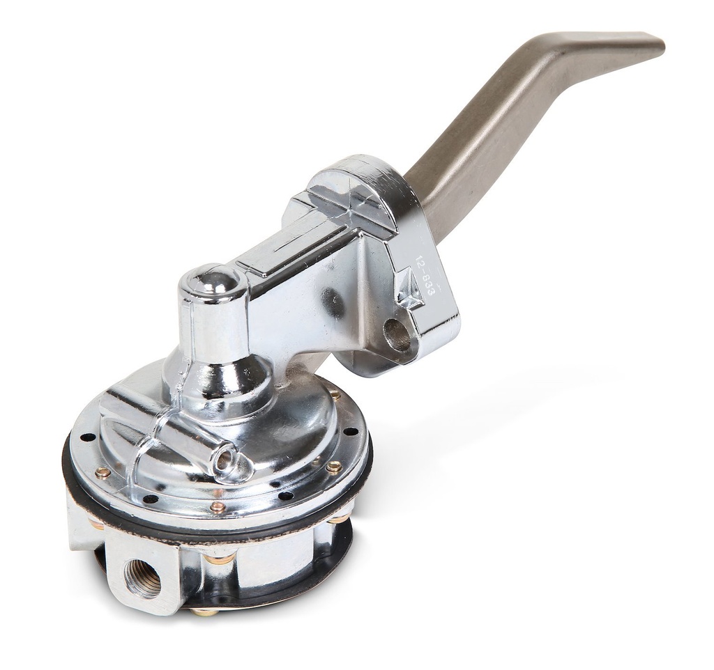 Holley 12-833: 12-833 Chrome High Output Fuel Pump Ford 289-302-351W