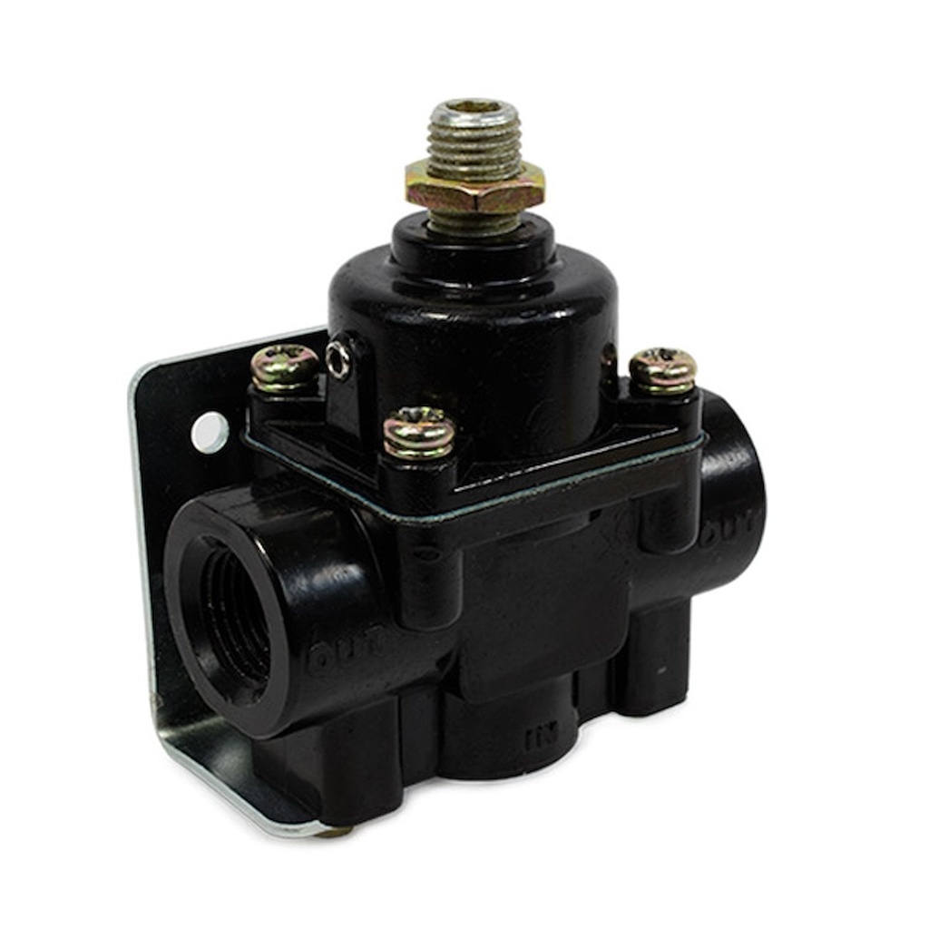 Top Street Performance JM1056BK: JM1056BK Fuel Pressure Regulator, 4.5-9 PSI, Black