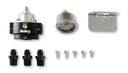 Holley 12-841KIT: 12-841KIT Billet Bypass Fuel Pressure Regulator Kit, 4.5-9 psi [3/8 in. NPT Inlet/Outlet/Return]