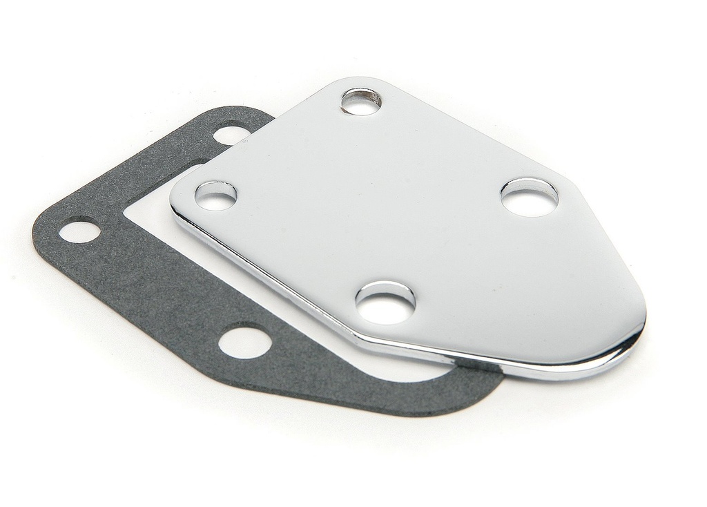 Mr Gasket 1515: Fuel Pump Block-Off Plate SB-Chevy