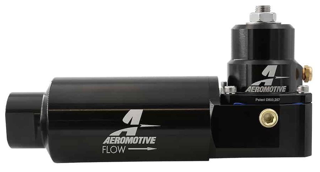 Aeromotive 13226: Fuel Pressure Regulator and Filter Combo [Carburetor]