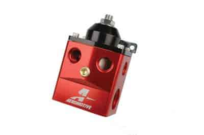 Aeromotive 13203: 4-Port Adjustable Fuel Pressure Regulator